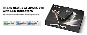 Alati za automobile: Novo-XTOOL XTS500 J2534 VCI OBD2 All System ECU Coding Alat za — 6