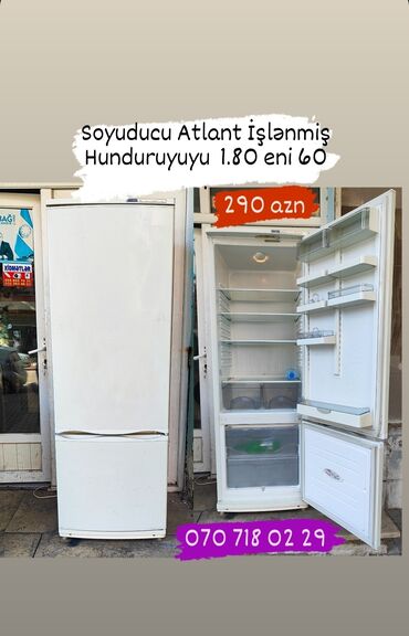 i̇şlənmiş soyducu: Б/у Atlant Холодильник цвет - Белый