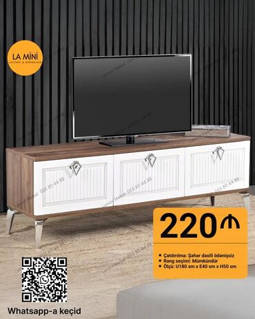 TV altlığı: Yeni, Düz TV altlığı, Polkalı, Laminat, Azərbaycan