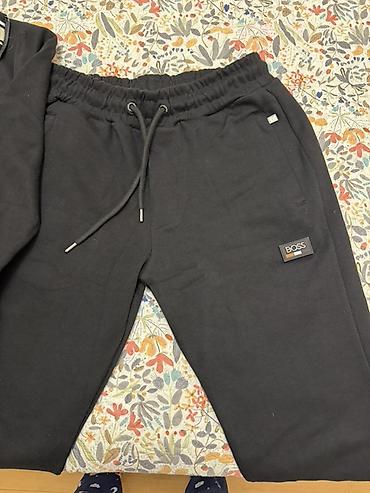 Kişi geyimləri: İdman dəsti, Hugo Boss, M, rəng - Qara — 1