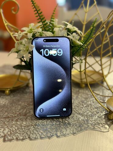 kreditlə telefon satışı: IPhone 15 Pro, 256 ГБ, Face ID, С документами