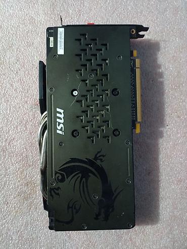Комплектующие для ПК: Видеокарта для ПК, Б/у, MSI, Radeon RX, 4 ГБ — 7