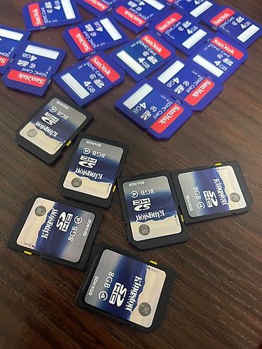 sazz data kart: Sandisk-4GB 20 azn Kingston-8GB 25 azn Əldə var məhdud saydadır! — 2
