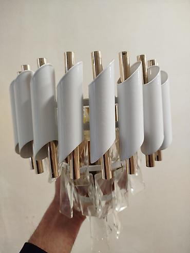 İşıqlandırma: Çılçıraq, 10 və daha çox lampa, Metal — 1