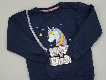 sweterek na szydełku dla dziecka: Bluza, 7 lat, 116-122 cm, stan - Dobry