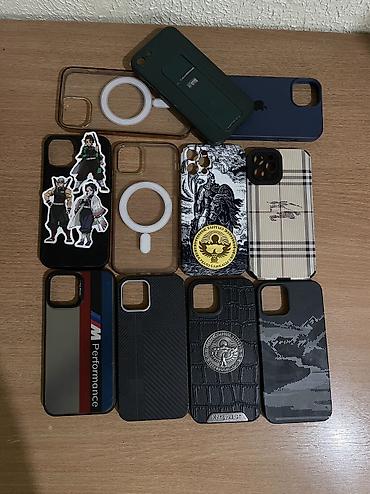 немецкие товары: Набор чехлов для iPhone 12 про (разные модели и дизайны) Один синий и — 2