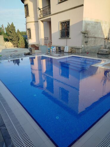 Hovuzlar: LED işıqlandırmalı hovuz və hidromasajlı isti vanna - Gecə istifadə — 7