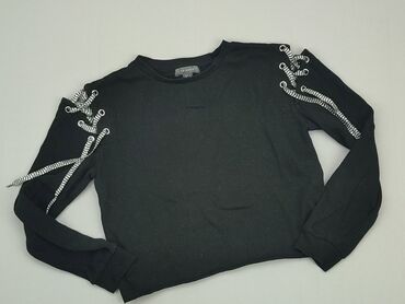czarne bawełniane bluzki: Damska Bluza, Primark, XS, stan - Dobry