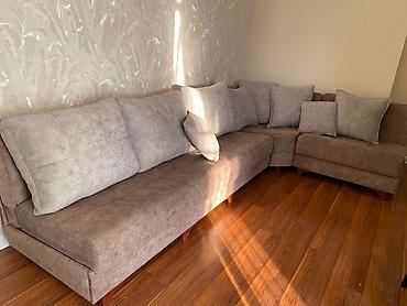 Divanlar: Künc divan, İşlənmiş, Açılan, Bazalı, Vеlur parça — 2
