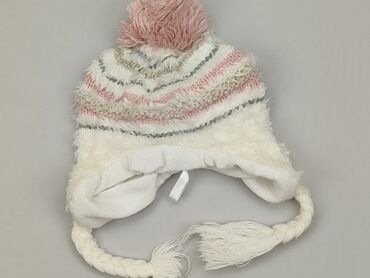 czapka zimowa prosto: Czapka, H&M, 8 lat, 55-58 cm, stan - Dobry