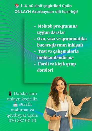volt qeydiyyat: Repetitor, Azərbaycan dili — 1