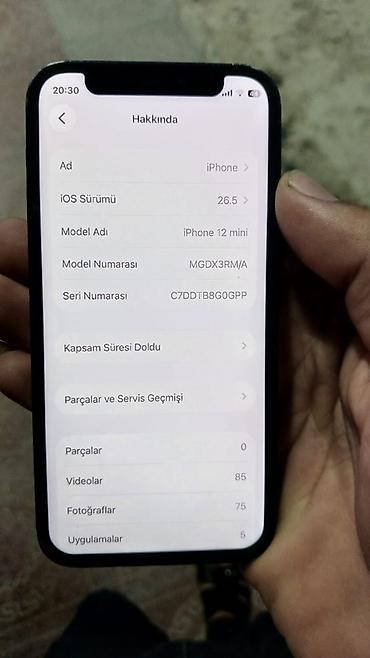ipad mini 5 islenmis: IPhone 12 mini, 64 GB, Göy — 4