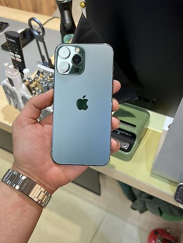 iphone 13 pro max bakida qiymeti: IPhone 13 Pro Max, 256 GB, Alpine Green, Face ID — 3