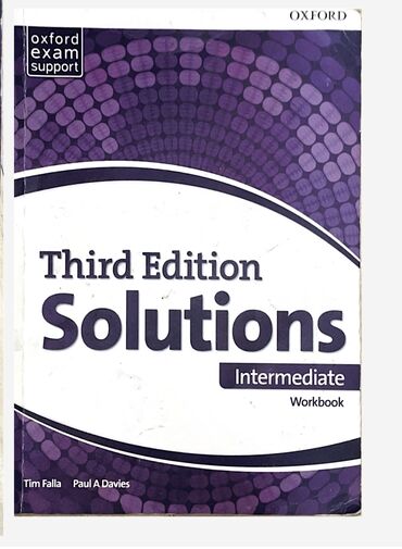 где можно купить аттестат за 11 класс: 📘 Solutions (Third Edition) Intermediate — Student’s Book + Workbook 🔹