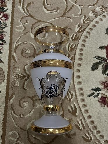 Qab-qacaq və mətbəx ləvazimatları: Qədəhlər, rəng - Qızılı, Şüşə — 2