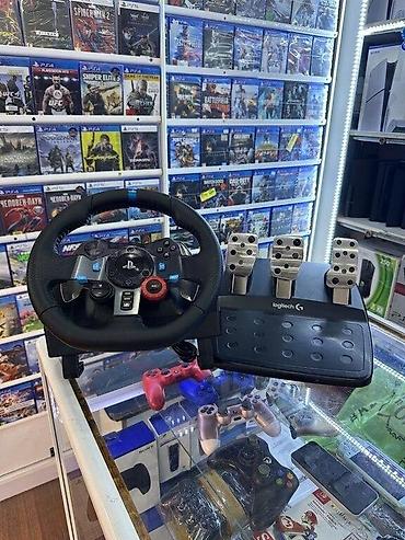 pc controller: Oyun sükanı "Logitech G29" İstifadə olunmayıb, Sadəcə qutudan açılıb — 2
