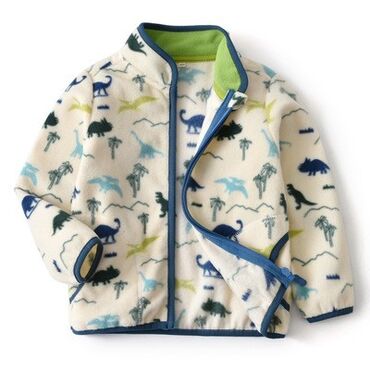 Верхняя одежда: Флисовая куртка для Вашего ребенка, теплая и уютная, разных цветов и