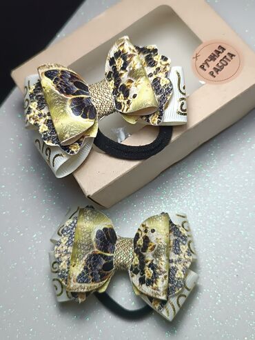 Аксессуары для волос: Бантики, заколки, галстуки броши ручной работы. в единственном — 13