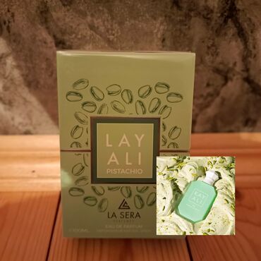 Ətriyyat: LA SERA brendindən 100 ml Eau de Parfum ətirləri 1) Layali Pistachio — 1