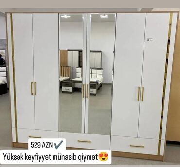 Dolablar: Yeni, Açılan, 3 qapılı Düz dolab, Qarderob, paltar dolabı, Azərbaycan -da lalafo.az — 26 Dolablar: Yeni, Açılan, 3 qapılı Düz dolab, Qarderob, paltar dolabı, Azərbaycan — 26
