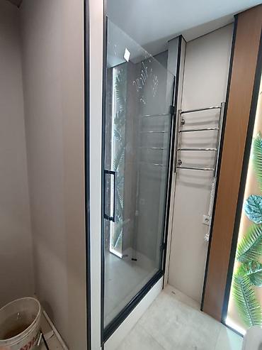 Душевые перегородки и ограждения: Душевые кабины стеклянные перегородки душевые кабины Бишкек 🚿 — 9