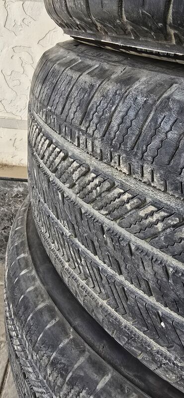 разноширокие шины: Шиналар 265 / 50 / R 19, All-season, Комплект, Жол тандабастар (АТ/МТ), Bridgestone