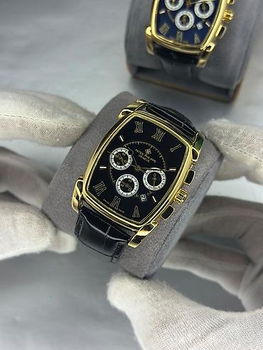 kişi cantası: Patek Philippe Geneve kişi qol saatı – klassik tonno (yastı kvadrat) — 3