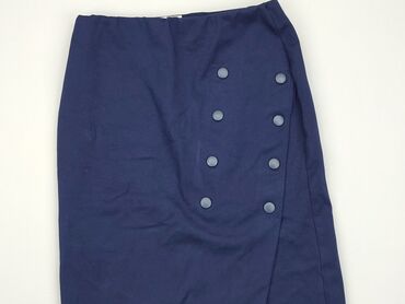 jeansowe spódnice asymetryczne: Spódnica, L, stan - Bardzo dobry