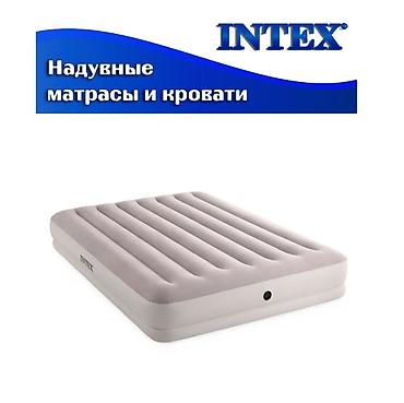Матрасы: Надувной матрас.Intex 64179 (152х203х30см )"Prestige" с USB насосом — 2