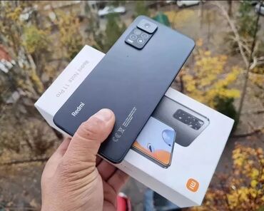 Redmi: Redmi, Redmi Note 11 Pro, Б/у, 256 ГБ, цвет - Черный, 1 SIM, eSIM, 2 SIM — 3