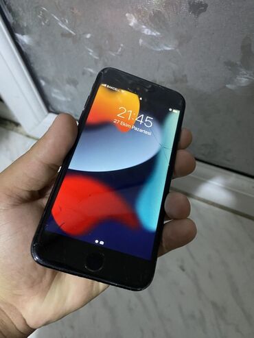 Mətbəx texnikası: IPhone 7, Qara, Barmaq izi