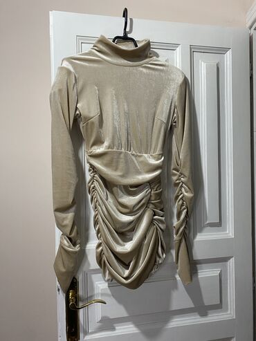 svecane haljine zajecar: M (EU 38), color - Beige, Cocktail, Long sleeves