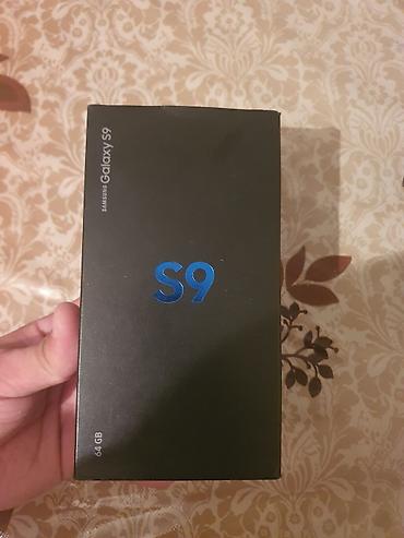 samsung s 9: Samsung Galaxy S9, 64 GB, rəng - Qara, Barmaq izi — 1