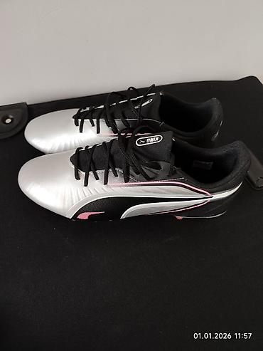 Бутсы: Размер 41.5 - 42. Новые!!! Привезены из Европы!!! Футбольные бутсы — 14