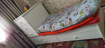 мебель горька: Односпальная кровать, Для девочки, Для мальчика, Б/у