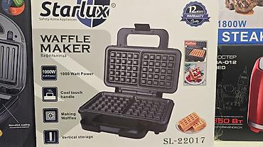 сколько стоит вафельница: Вафельница Starlux SL-22017 - Мощность: 1000 Вт (Full Power) — — 1