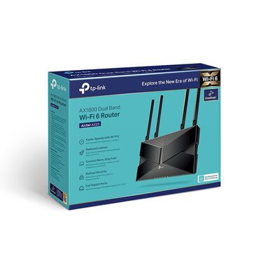 Аксессуары для ПК: TP-Link AX1800 Archer AX23 modeli, sürətli Wi-Fi 6 bağlantısı təmin