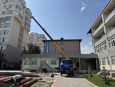 мебельный домкрат: Услуги автокрана для монтажно-демонтажных работ - Автокран на шасси — 4