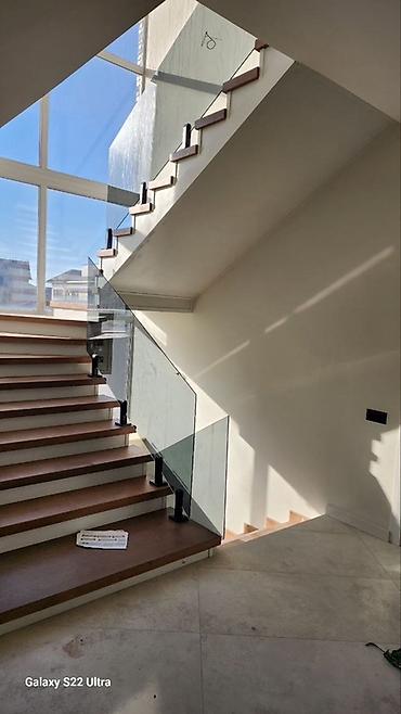 Готовые перила: Готовые перила, Материал: Стекло, Для лестницы — 2