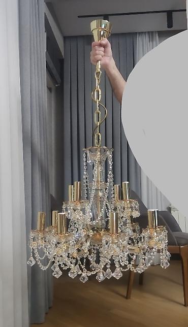 Çilçıraqlar: Çılçıraq, 10 və daha çox lampa, Xrustal — 3