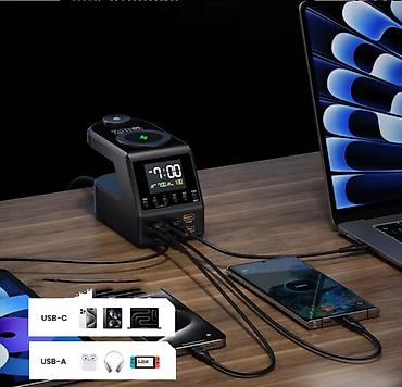 power case: Док-станция 10в1 Gan Charger H688, беспроводная зарядка Док-станция — 10