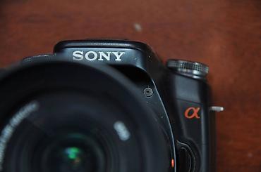 camera sony 1000: Sony α100 DSLR fotoaparat + 18-70mm zoom obyektiv Məhsul təsviri: - — 3