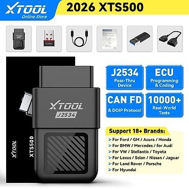 Alati za automobile: Novo-XTOOL XTS500 J2534 VCI OBD2 All System ECU Coding Alat za — 7