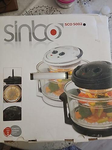 sinbo tozsoran: Duxovka Sinbo, Elektrik, rəng - Ağ, Yeni — 1