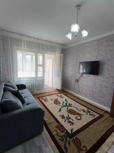 купить квартиру в бишкеке аламедин 1: 2 комнаты, 45 м², 106 серия, 1 этаж, Евроремонт