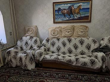 раритет мебель: Комплект мягкой мебели, Б/у, Самовывоз, цвет - Коричневый — 2