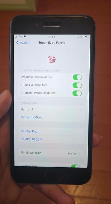 iphone 8 pilus: IPhone 8 Plus, 64 GB, Space Gray, Barmaq izi — 9