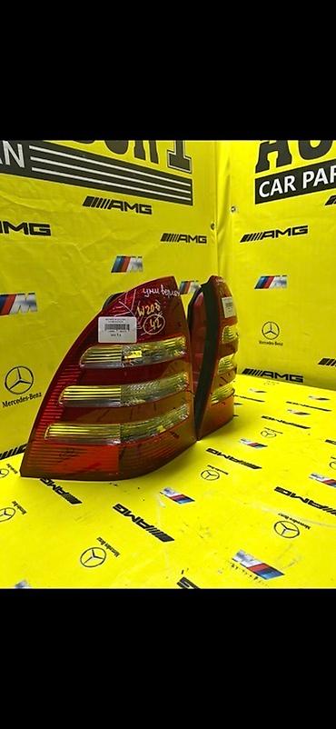 стоп с4: Задние фонари в сборе (левый и правый) для Mercedes-Benz W203 — 2