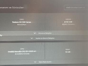 Prablemsizdi Rx580 8gb asus 700W blopitaniya E5 2650v4 Ddr4 16 gb