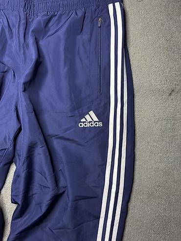 адидас баку: Спортивные Мужские брюки, Adidas, XL, цвет - Синий — 2